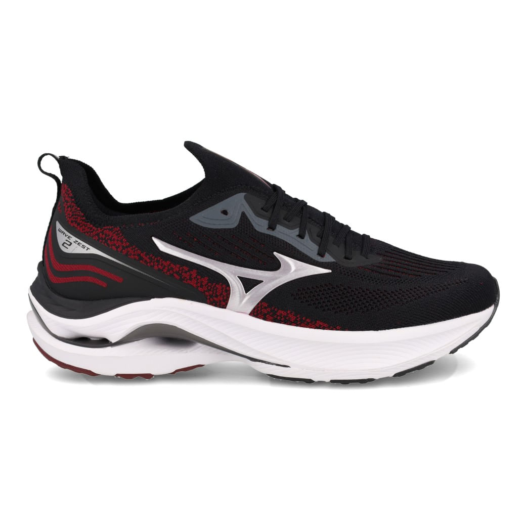 Mizuno Tenis W ZEST 2 101117117-PTOVMH Preto-Vermelho Sint_3__